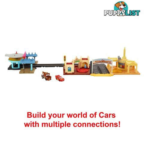 Disney And Pixar Cars Toys On The Road Radiator Springs Tour Playset - Mahgv68 - 194735058327