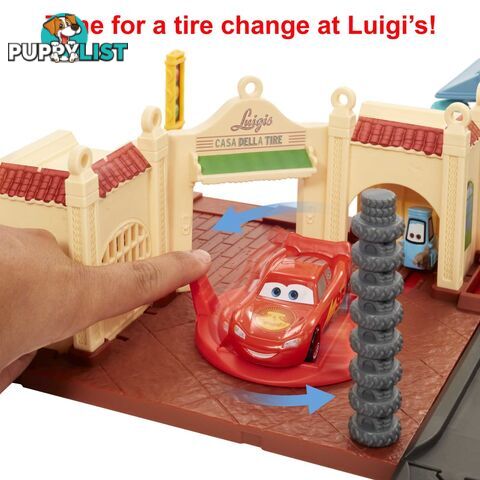 Disney And Pixar Cars Toys On The Road Radiator Springs Tour Playset - Mahgv68 - 194735058327