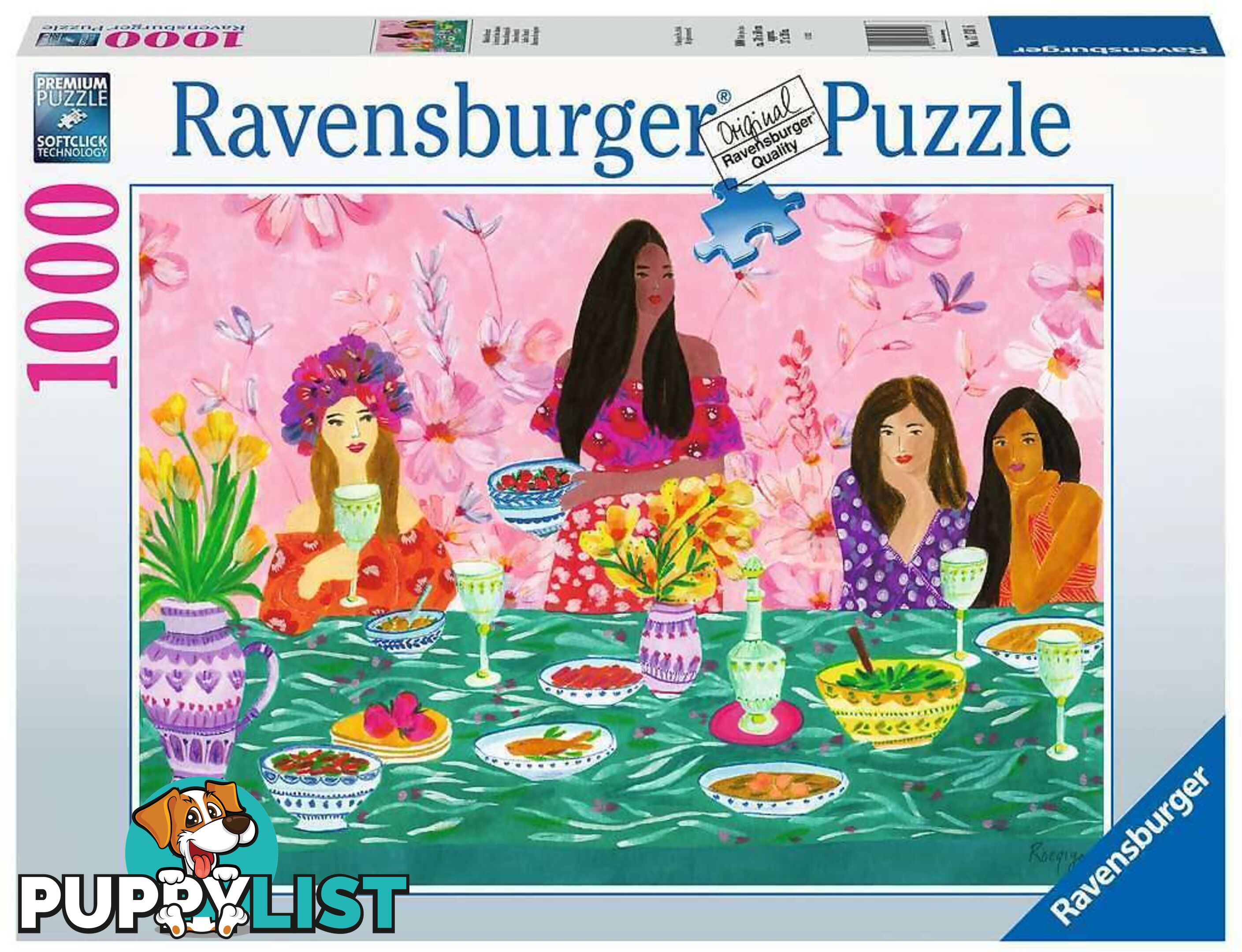 Ravensburger - Ladies Brunch Jigsaw Puzzle 1000pc - Mdrb17131 - 4005556171316