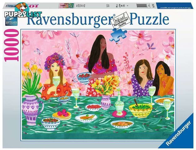 Ravensburger - Ladies Brunch Jigsaw Puzzle 1000pc - Mdrb17131 - 4005556171316