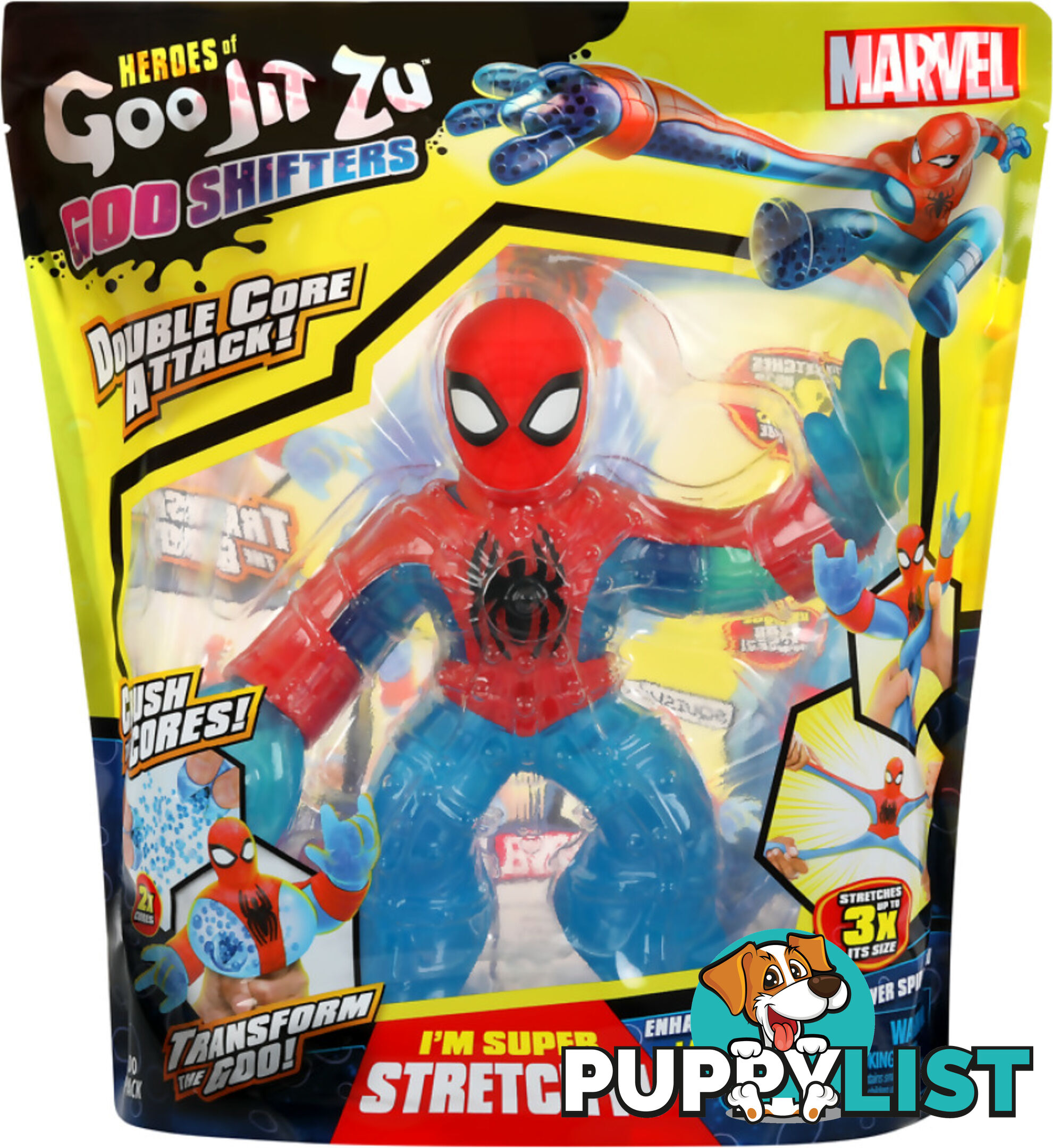 Heroes Of Goo Jit Zu - Marvel Goo Shifters â€“ Enhanced Combat Power Spider-man - Mj42626 - 630996426265