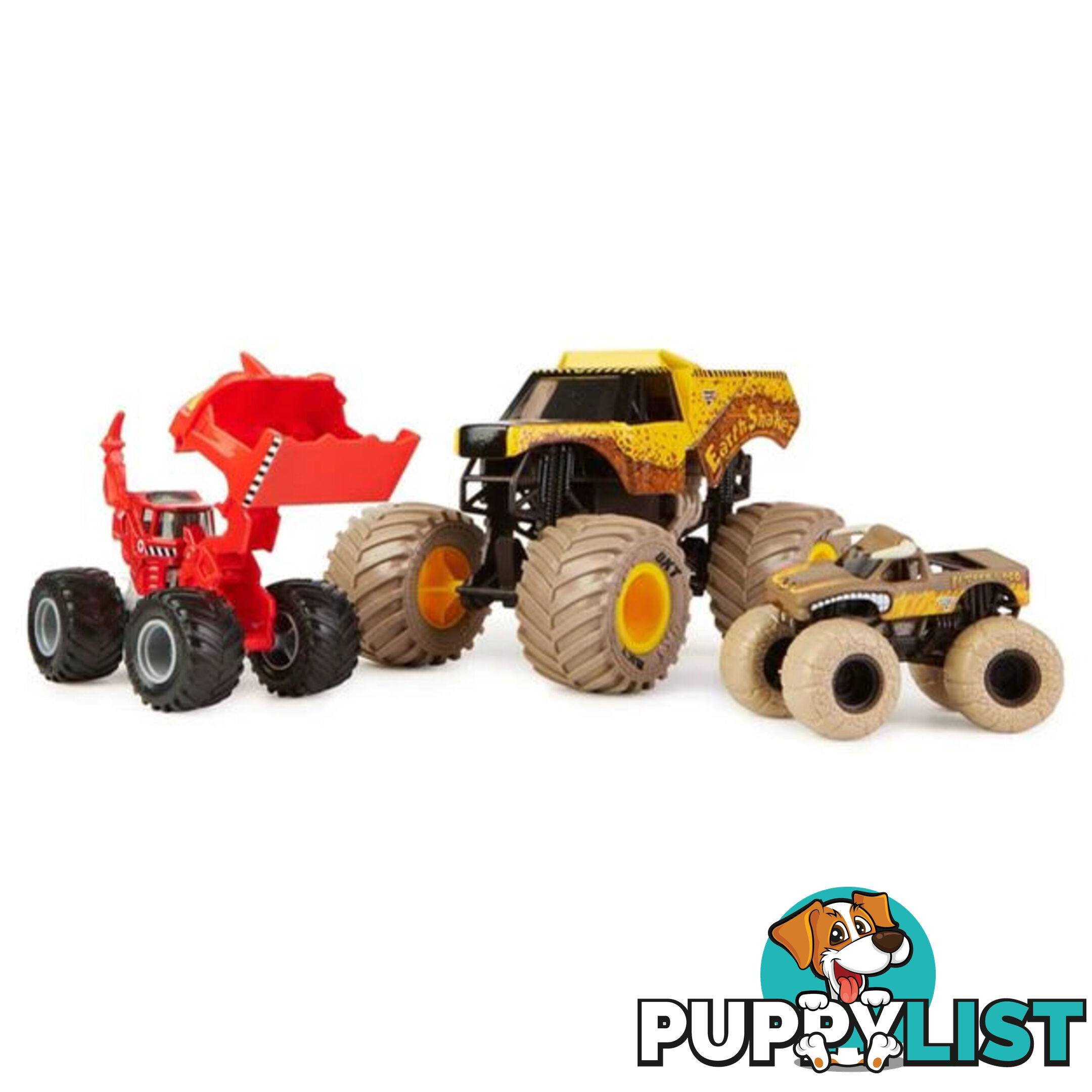 Monster Jam - 1:24 & 1:64 3 Pack - Shake N Quake - Si6066548 - 778988457535