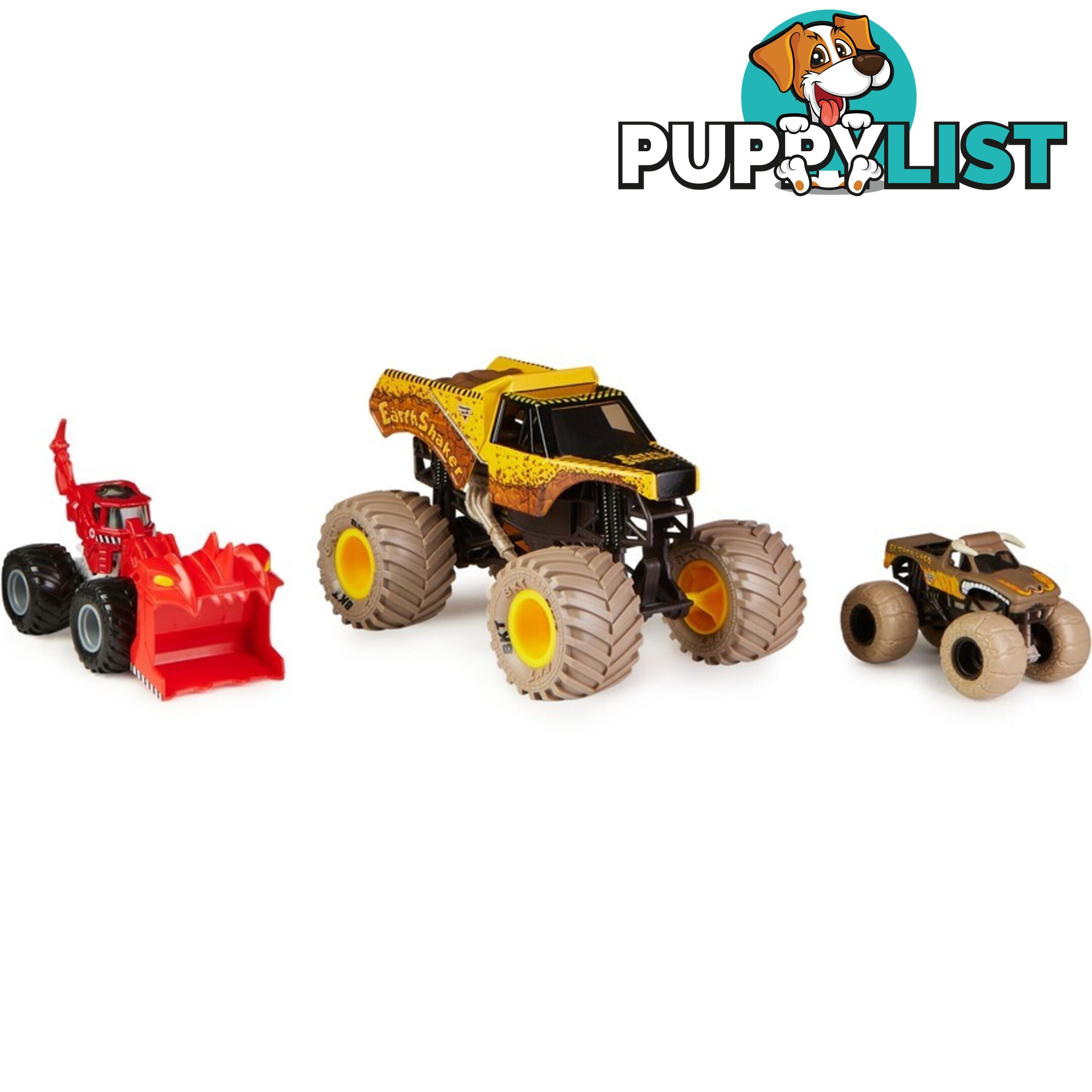 Monster Jam - 1:24 & 1:64 3 Pack - Shake N Quake - Si6066548 - 778988457535