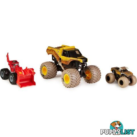 Monster Jam - 1:24 & 1:64 3 Pack - Shake N Quake - Si6066548 - 778988457535