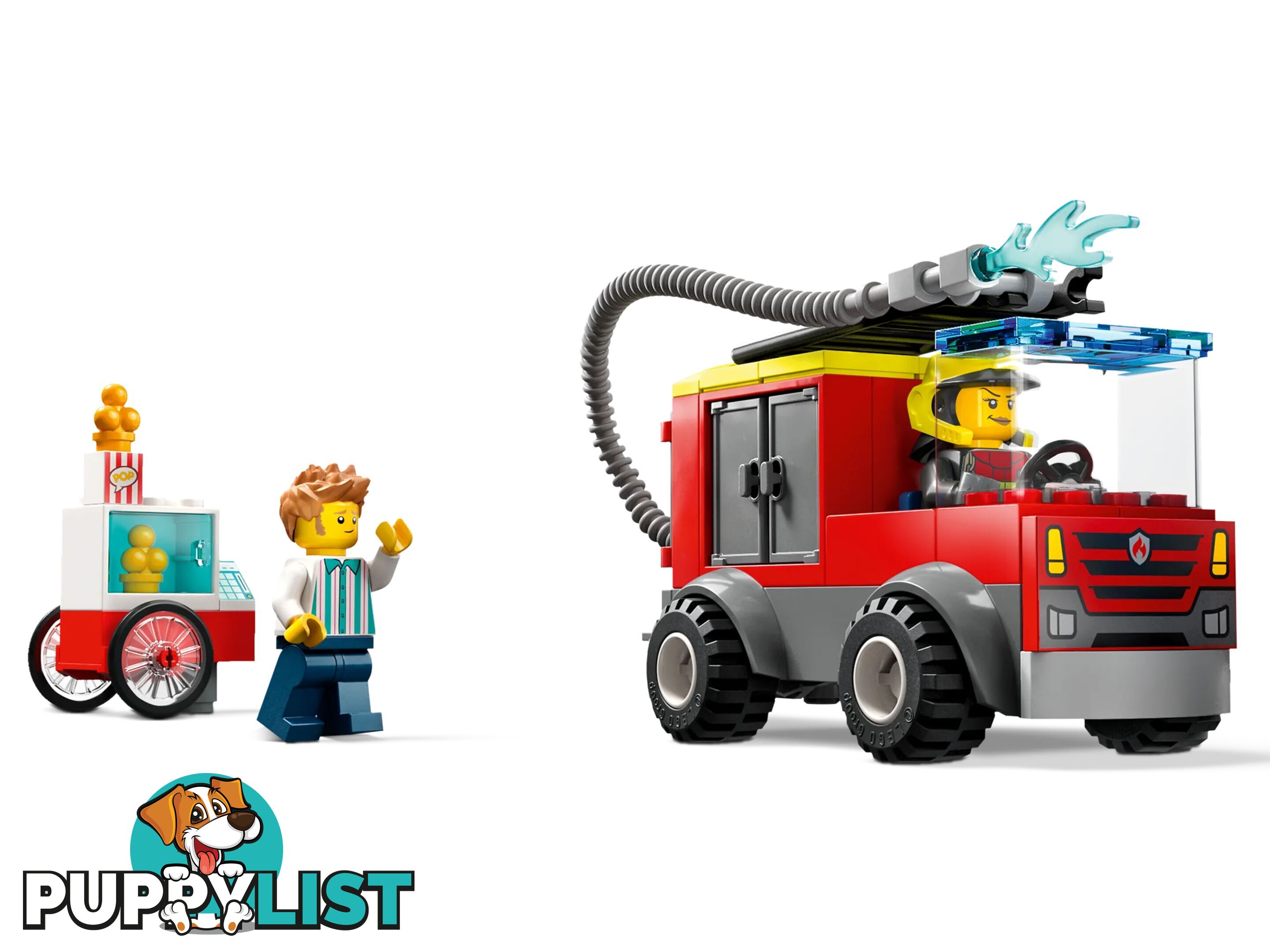 LEGO 60375 Fire Station and Fire Engine - City 4+ - 5702017416359