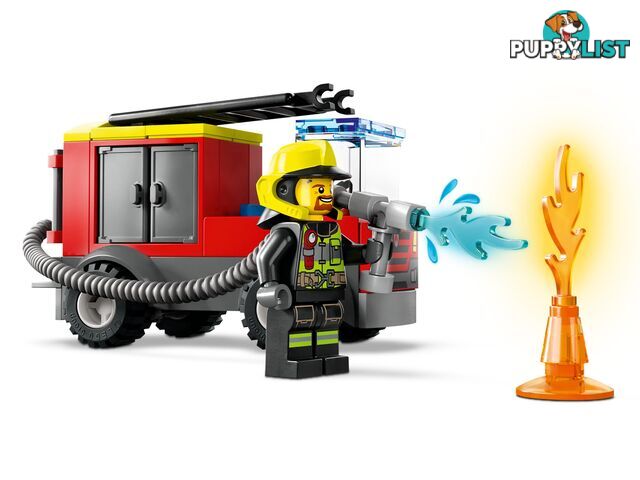 LEGO 60375 Fire Station and Fire Engine - City 4+ - 5702017416359