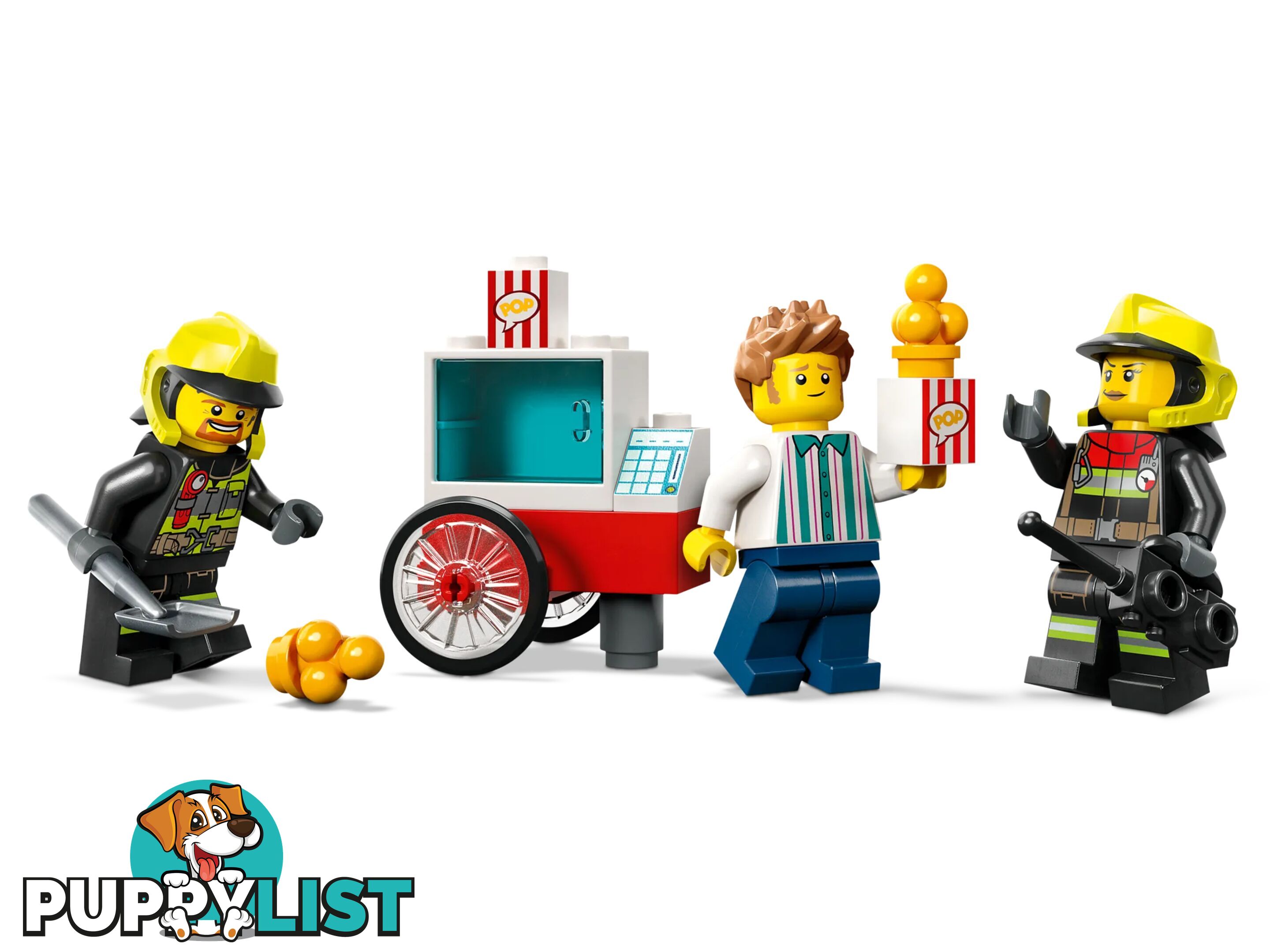 LEGO 60375 Fire Station and Fire Engine - City 4+ - 5702017416359