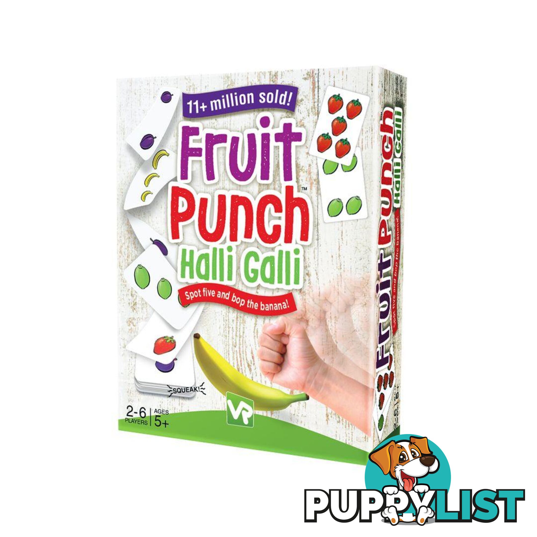 Fruit Punch Halli Galli Game - Spot 5 And Bop The Banana Vr93391110103 - 9339111010327