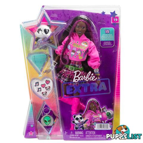 Barbie Doll With Pet Panda Barbie Extra Kids Toys And Gifts - Mahkp93 - 194735106530