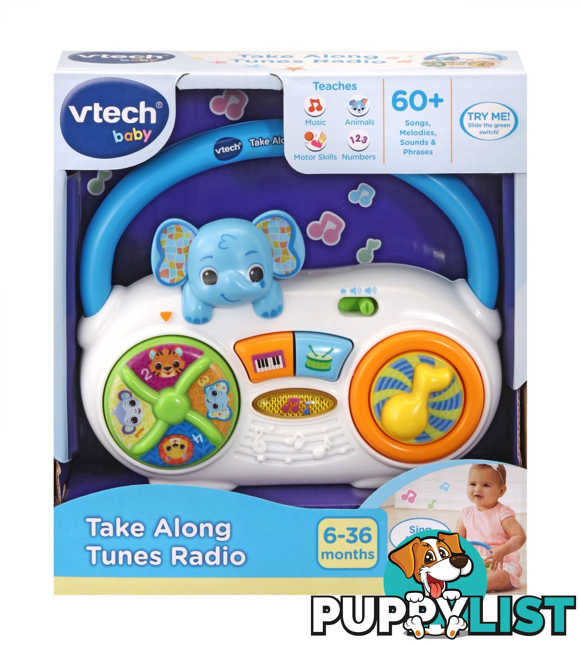 Vtech - Take Along Tunes Radio - Tn80533303004 - 3417765333033