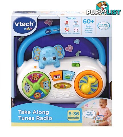 Vtech - Take Along Tunes Radio - Tn80533303004 - 3417765333033