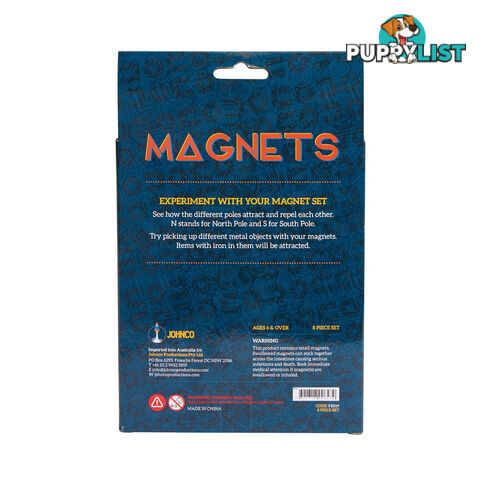 Johnco - 8 Pce Magnetic Set Jpfs019 - 9322318006439