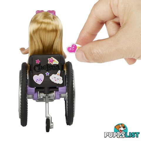 Barbie Chelsea Doll (blonde) & Wheelchair Toy For 3 Year Olds & Up - Mahgp29 - 194735054312