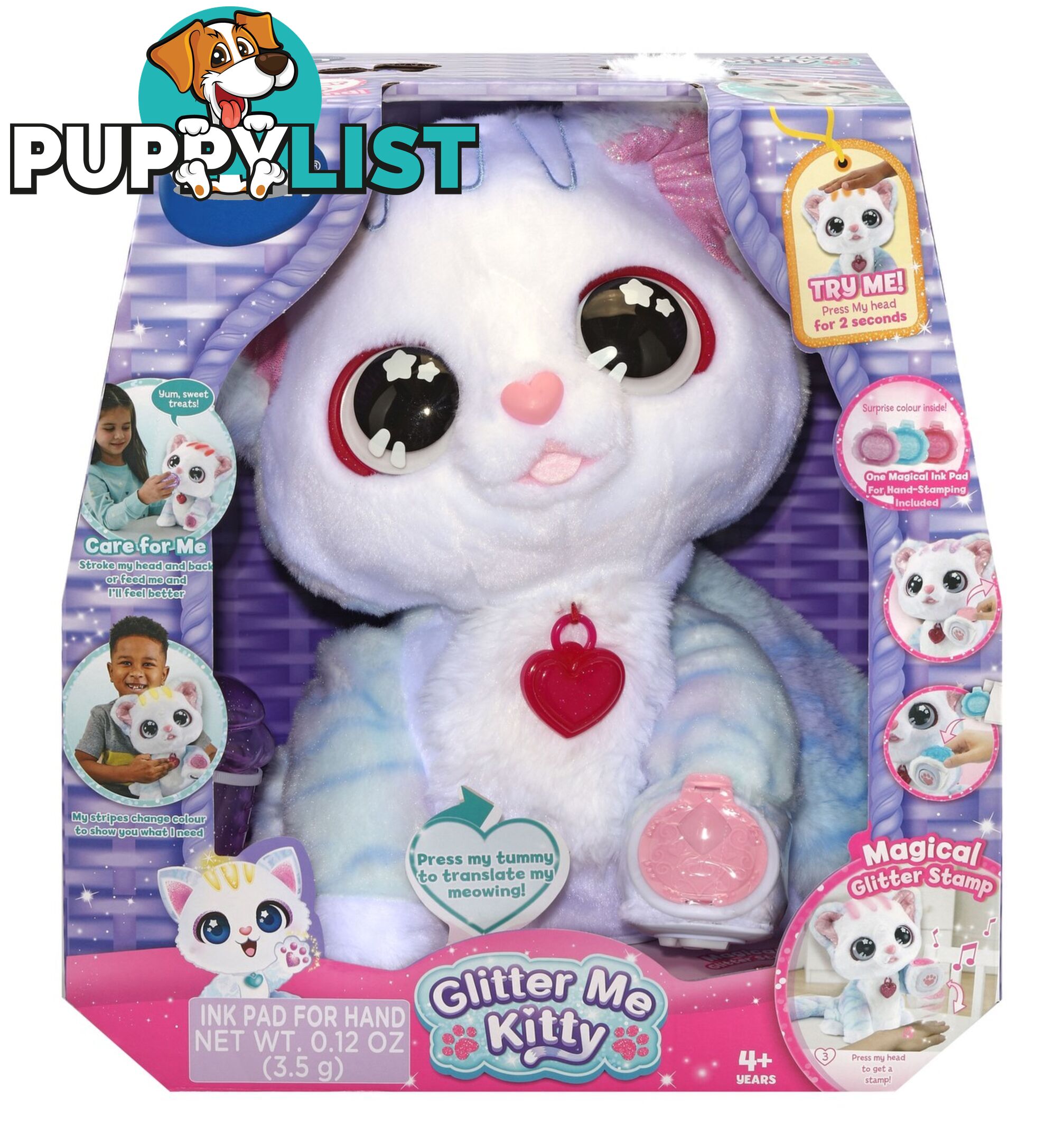 Vtech - Glitter Me Kitty - Art66383 - 3417765424038