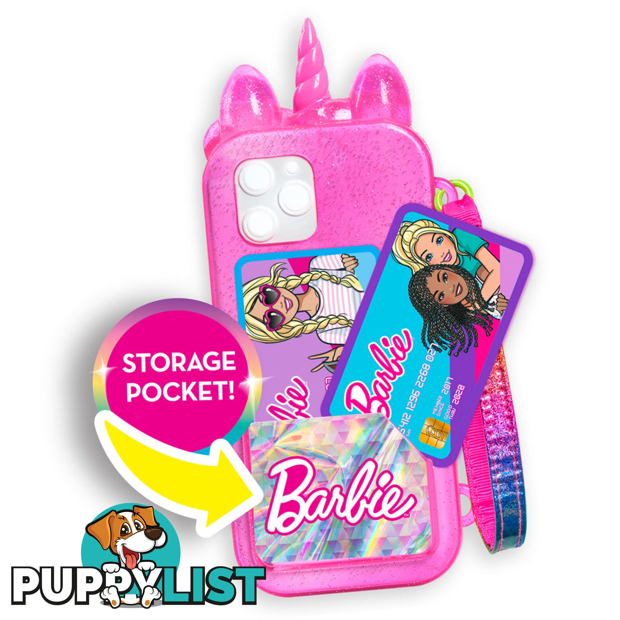 Barbie Unicorn Play Phone Set - Bj63616 - 886144636165