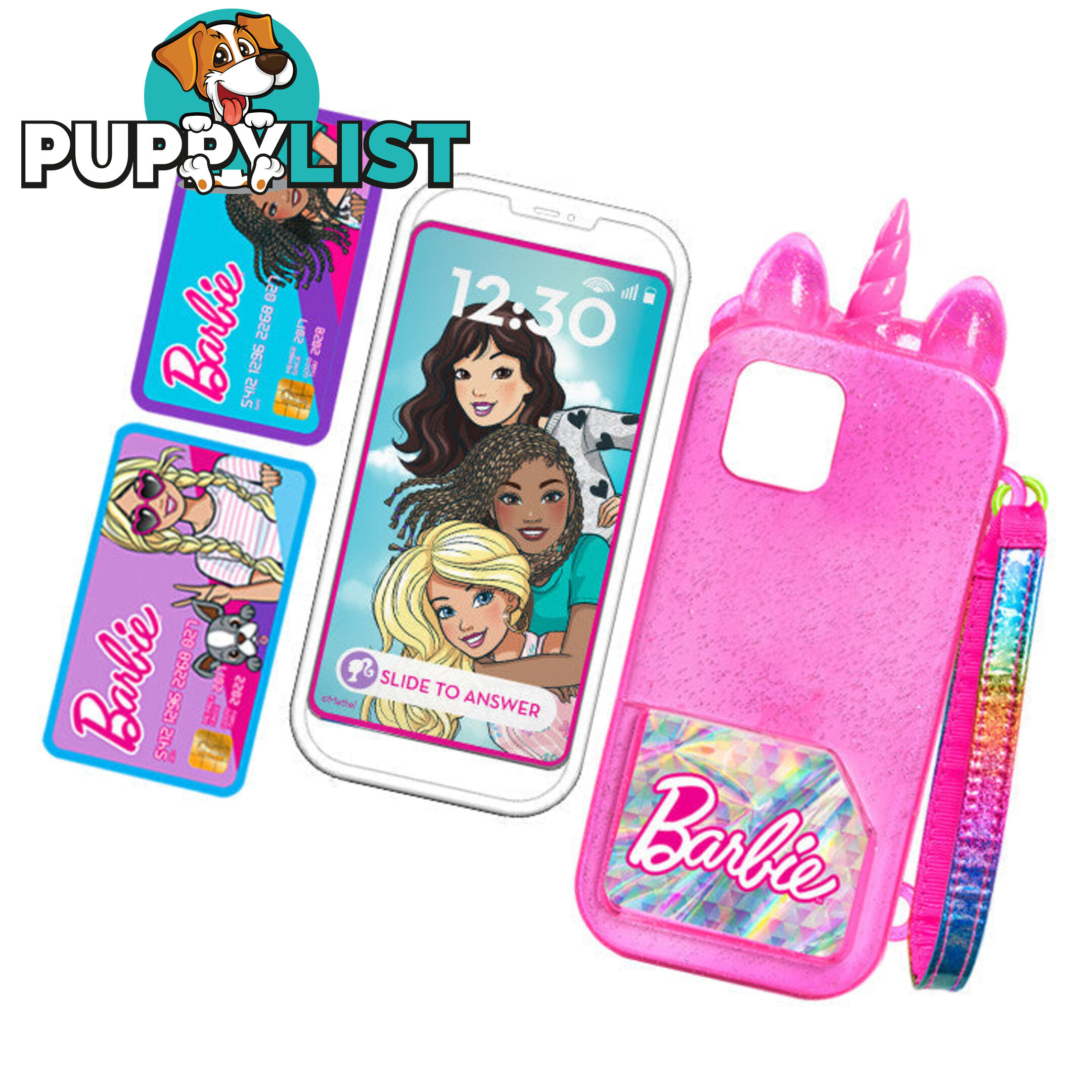 Barbie Unicorn Play Phone Set - Bj63616 - 886144636165