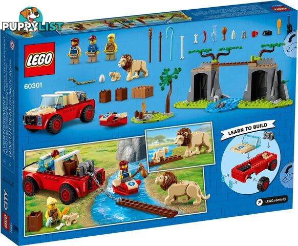 LEGO 60301 Wildlife Rescue Off-Roader - City 4+ - 5702016911923