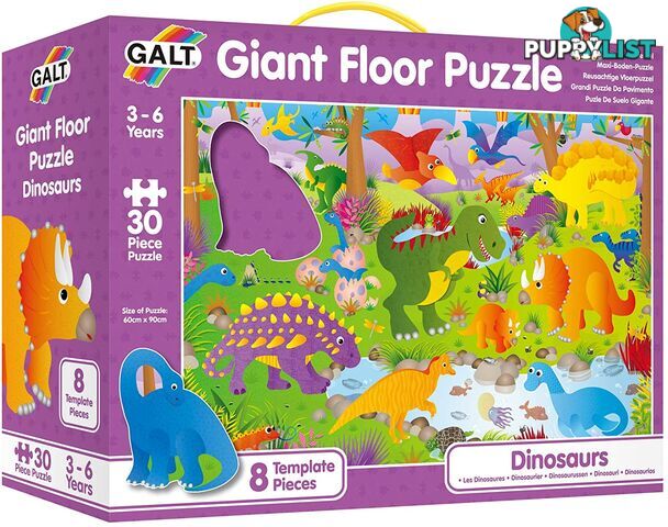 GALT - Dinosaurs Giant Floor Puzzle 36 GALT - Mdgn0866 - 5011979324177