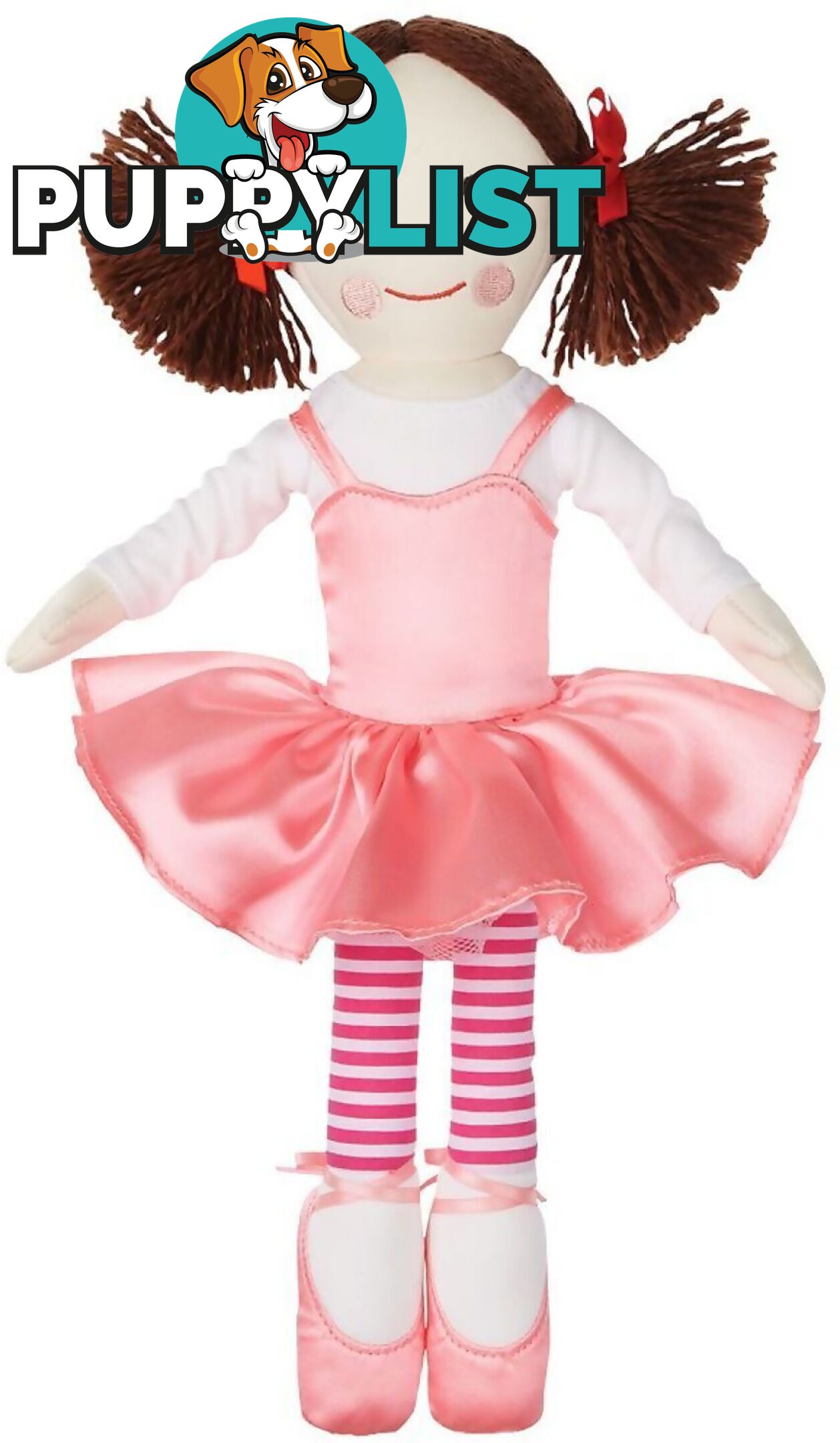 Play School - Jemma Ballerina Soft Doll 32cm - Jsap3004 - 9319057030047