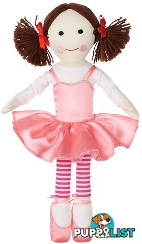 Play School - Jemma Ballerina Soft Doll 32cm - Jsap3004 - 9319057030047