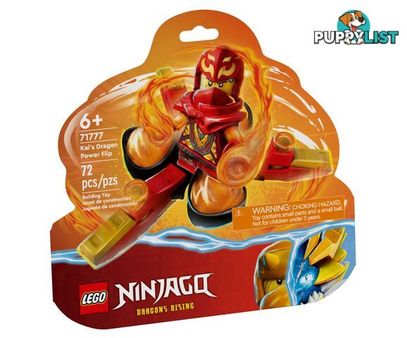 LEGO 71777 Kaiâ€™s Dragon Power Spinjitzu Flip - Ninjago - 5702017412863