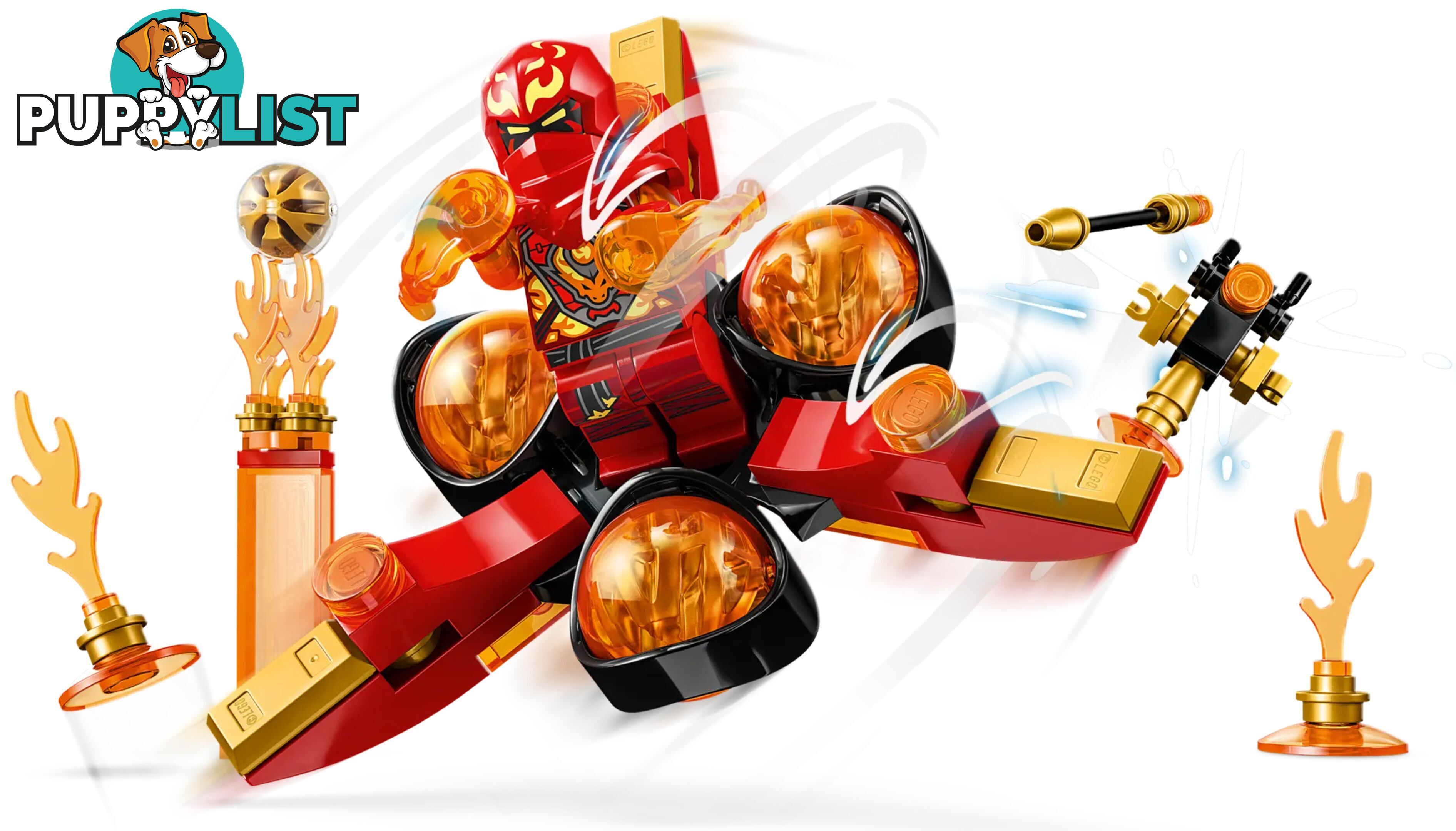 LEGO 71777 Kaiâ€™s Dragon Power Spinjitzu Flip - Ninjago - 5702017412863