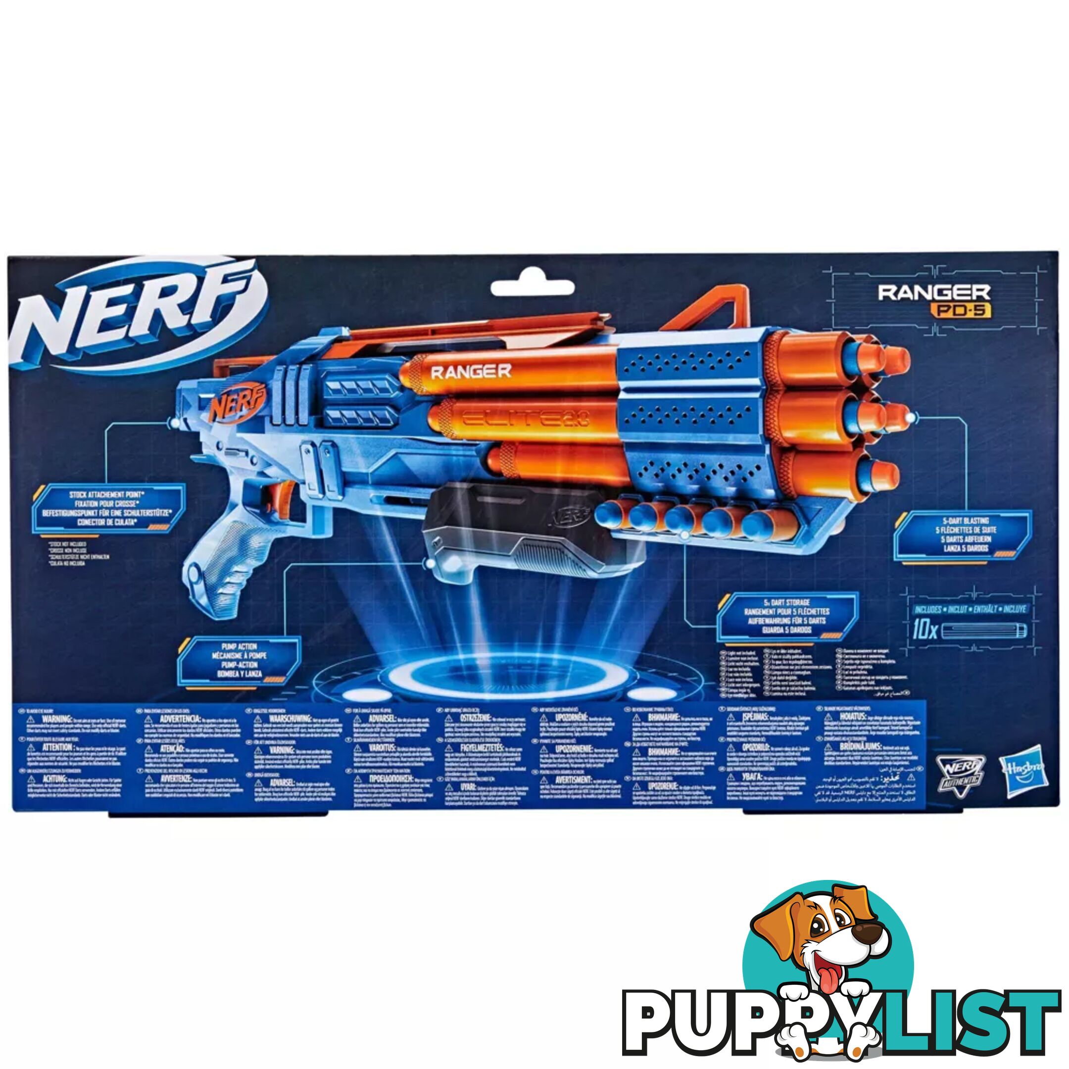 Nerf Elite 2.0 Ranger Blaster Hasbro - Hbf41862210 - 195166163727