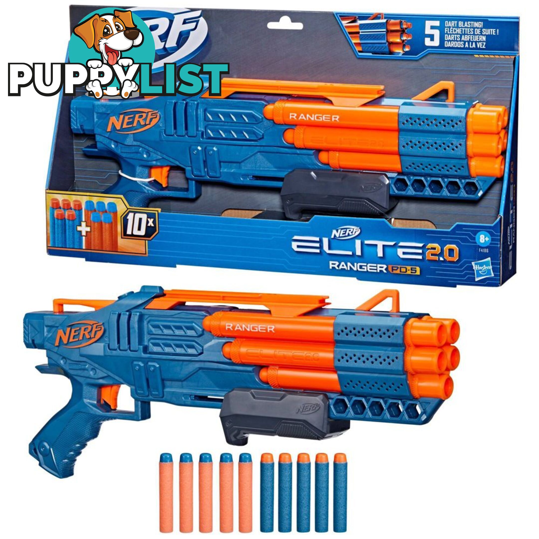 Nerf Elite 2.0 Ranger Blaster Hasbro - Hbf41862210 - 195166163727