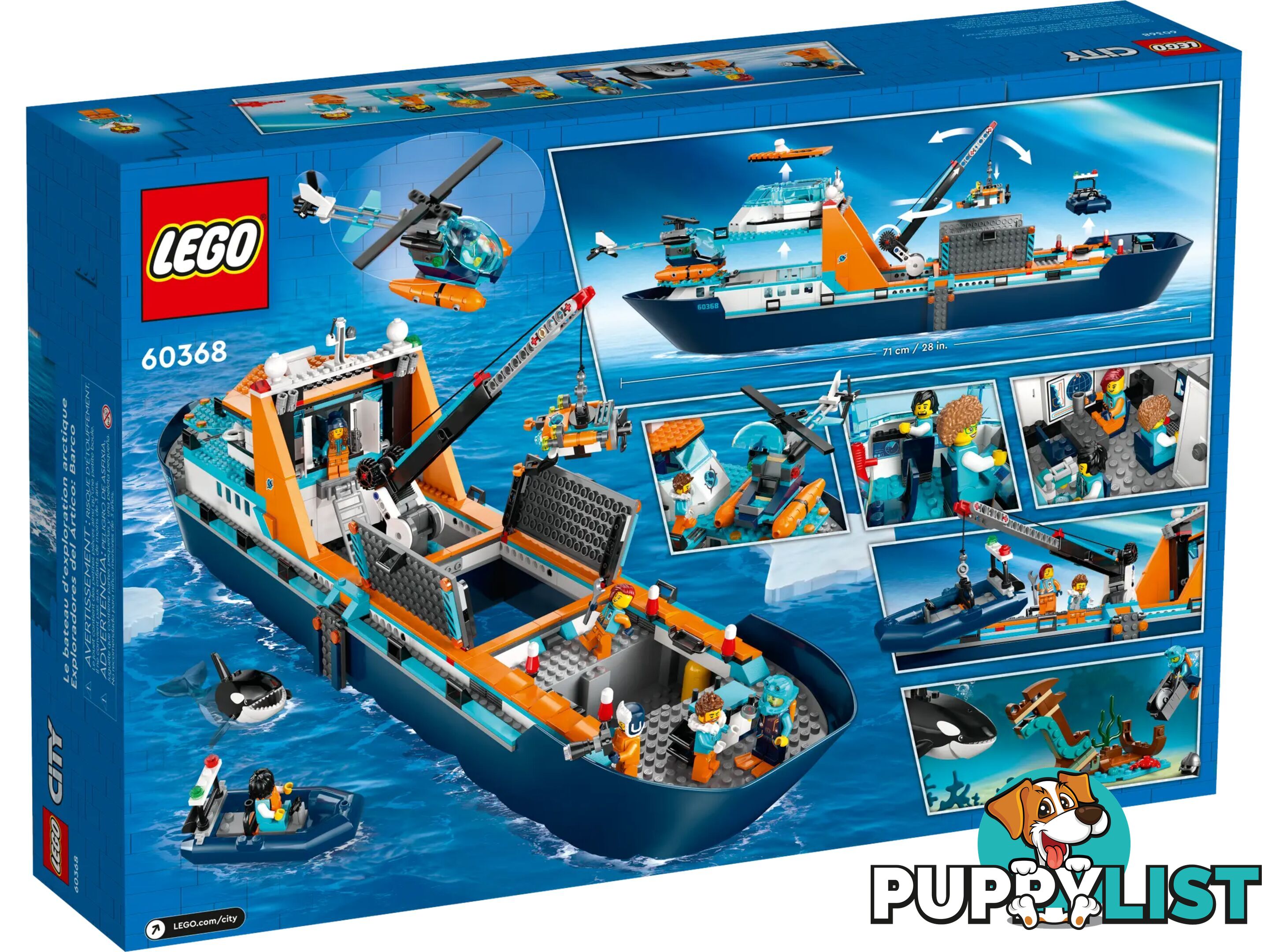 LEGO 60368 Arctic Explorer Ship - City - 5702017416281