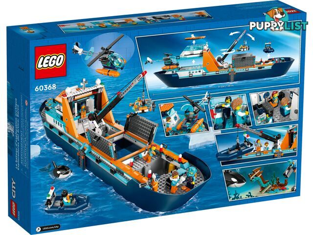 LEGO 60368 Arctic Explorer Ship - City - 5702017416281