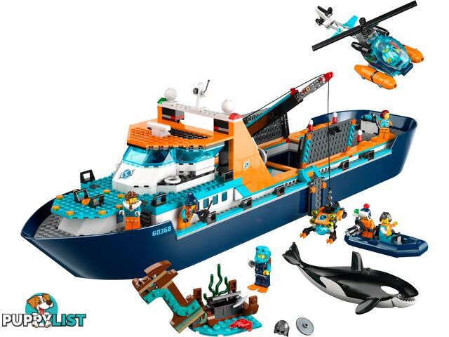 LEGO 60368 Arctic Explorer Ship - City - 5702017416281