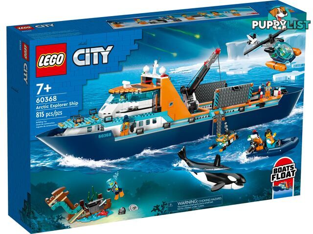 LEGO 60368 Arctic Explorer Ship - City - 5702017416281