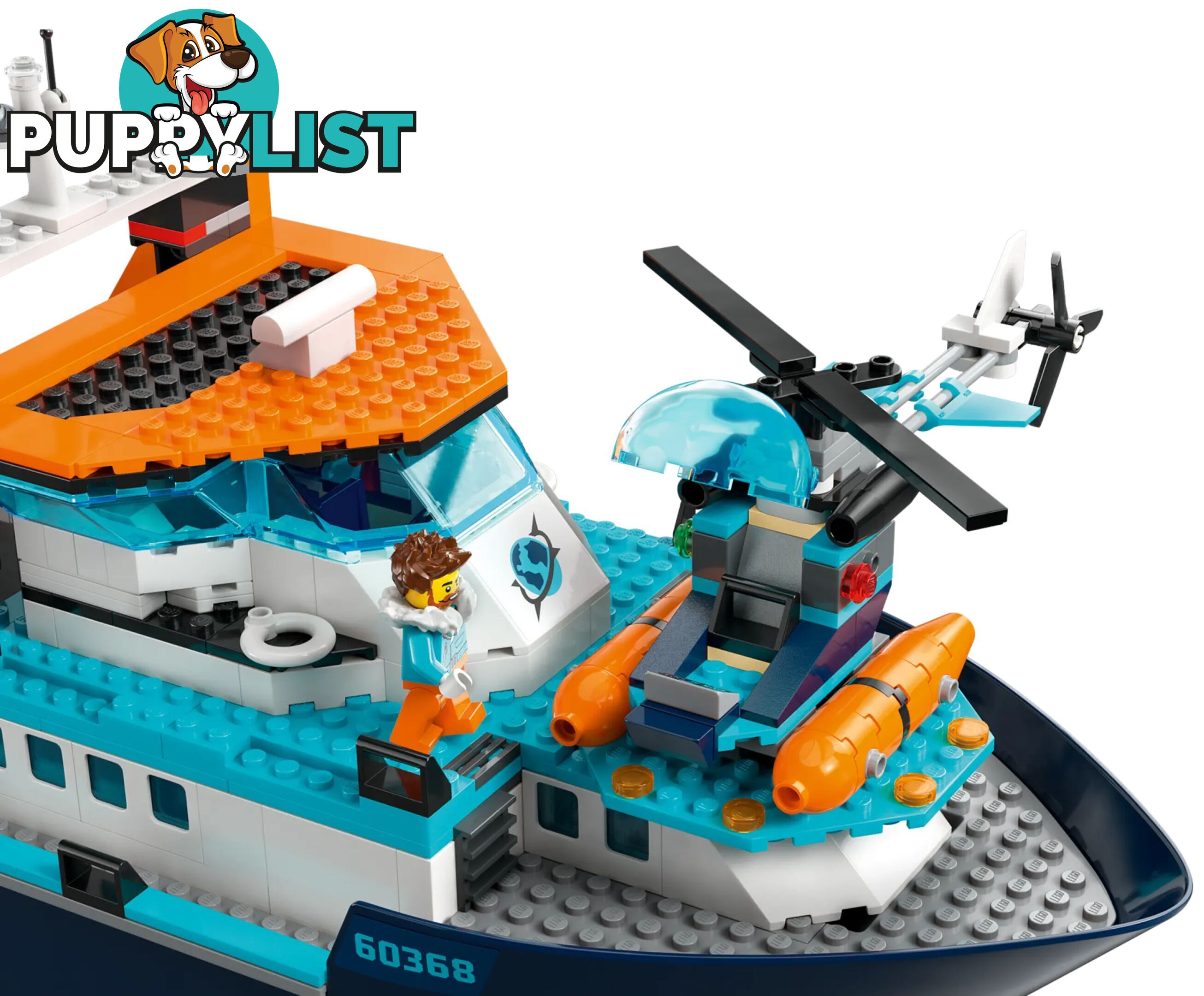 LEGO 60368 Arctic Explorer Ship - City - 5702017416281