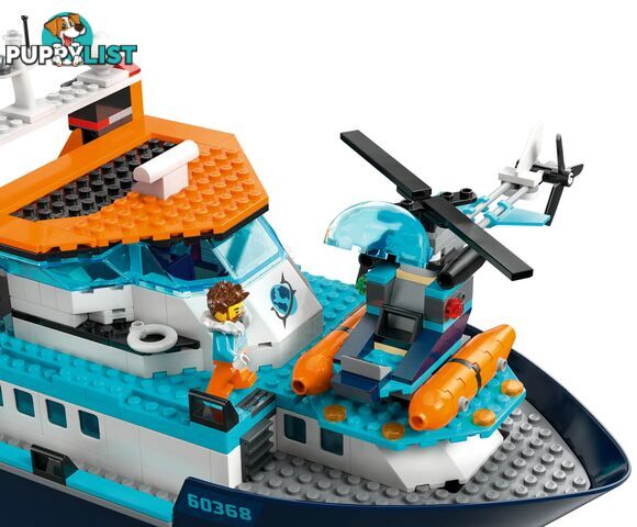 LEGO 60368 Arctic Explorer Ship - City - 5702017416281