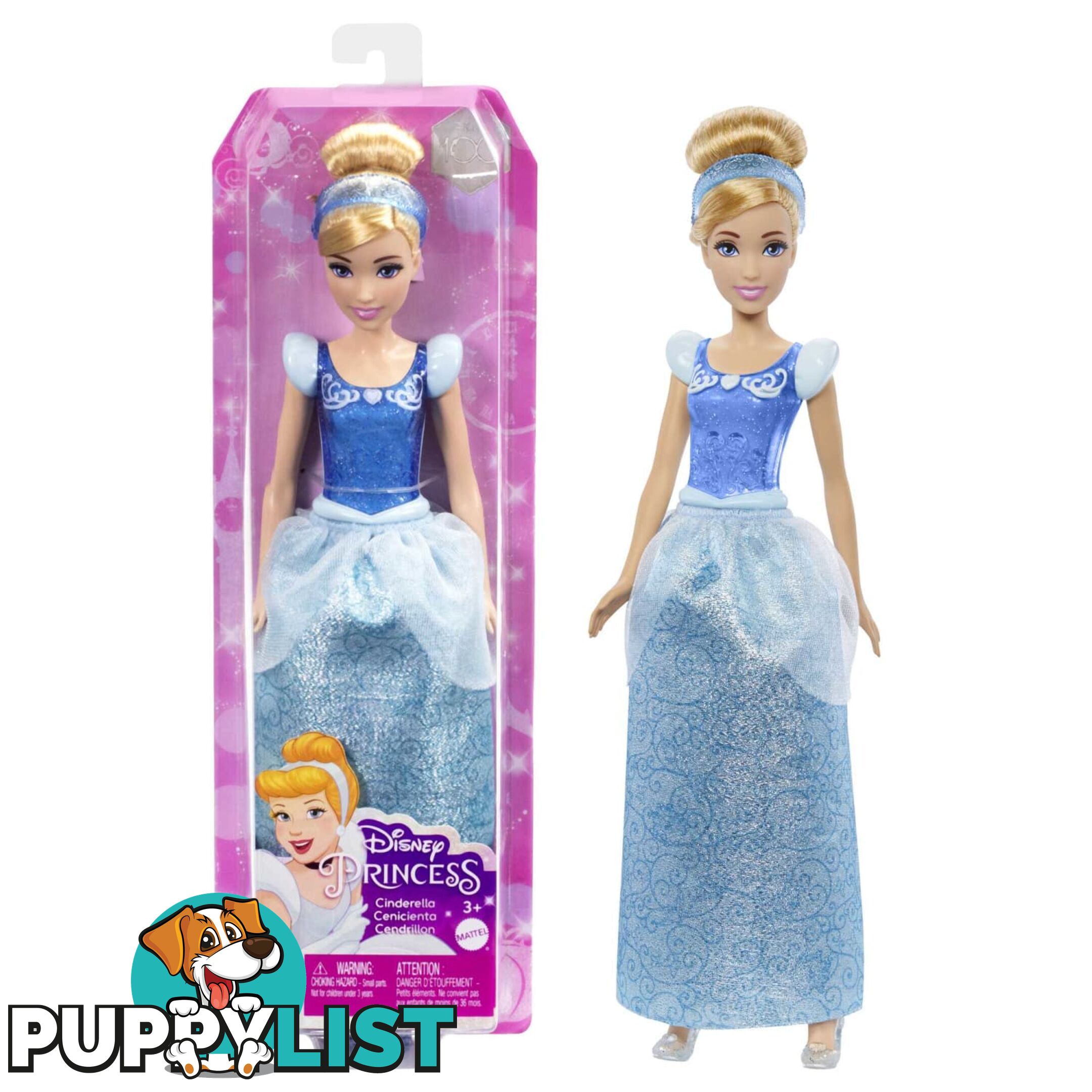 Disney Princess Cinderella Fashion Doll And Accessories - New For 2023 - Mahlw06 - 194735120253