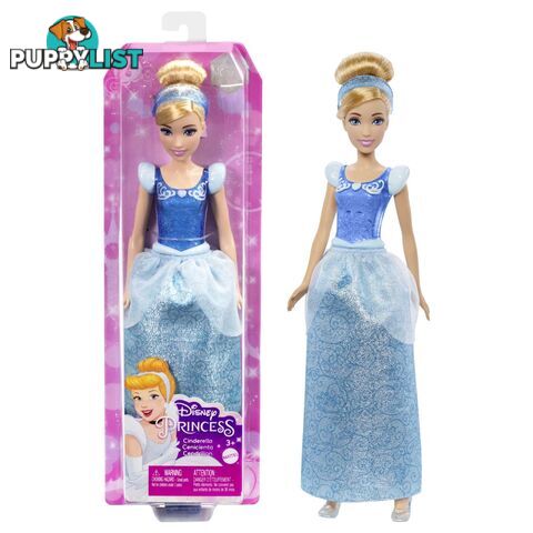 Disney Princess Cinderella Fashion Doll And Accessories - New For 2023 - Mahlw06 - 194735120253