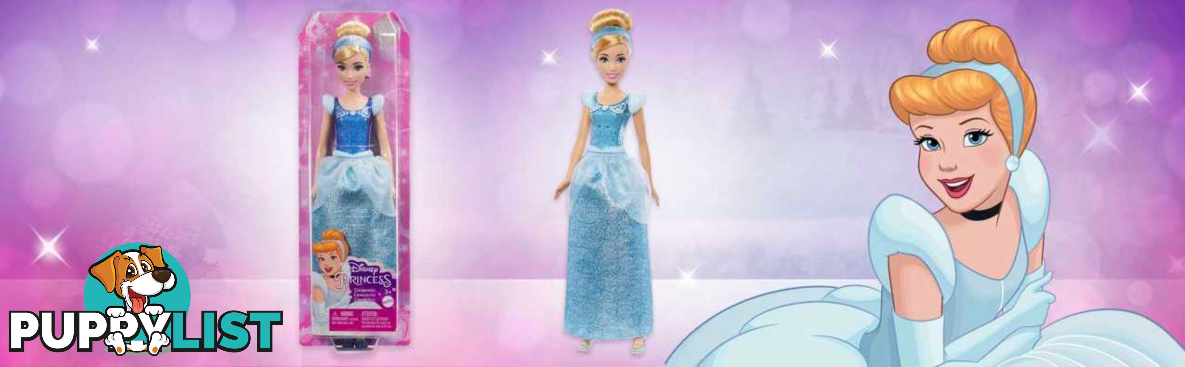 Disney Princess Cinderella Fashion Doll And Accessories - New For 2023 - Mahlw06 - 194735120253