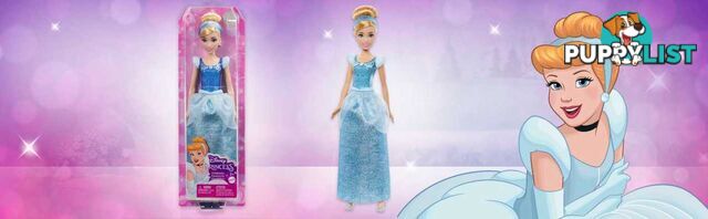 Disney Princess Cinderella Fashion Doll And Accessories - New For 2023 - Mahlw06 - 194735120253