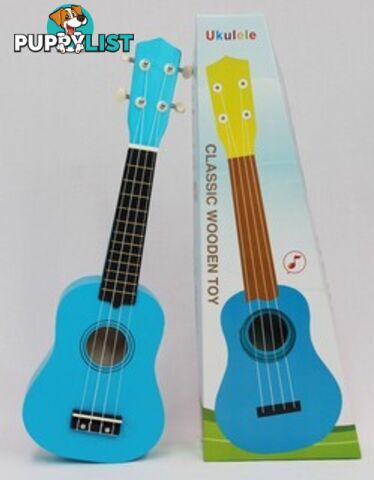 Ukelele Wooden 53cm 4 String Assorted Colors- Rd219g - 9314179072197