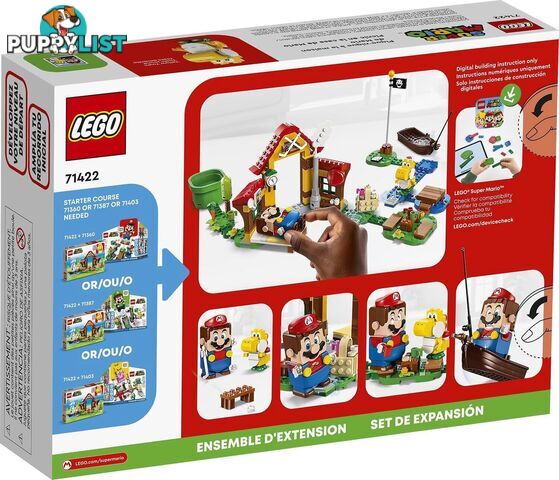 LEGO 71422 Picnic at Mario's House Expansion Set - Super Mario - 5702017415741