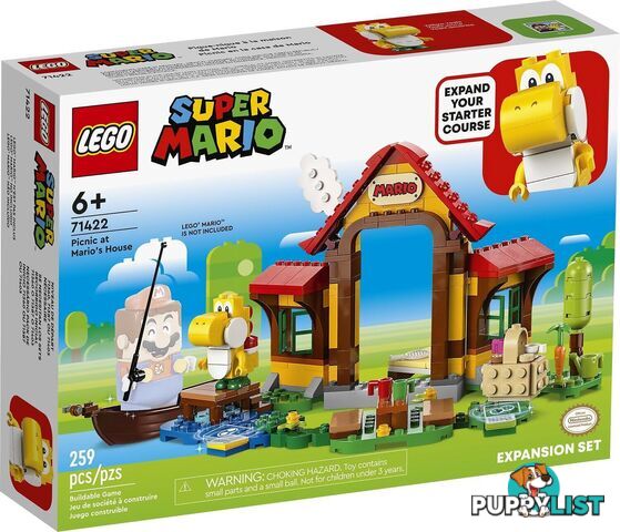 LEGO 71422 Picnic at Mario's House Expansion Set - Super Mario - 5702017415741