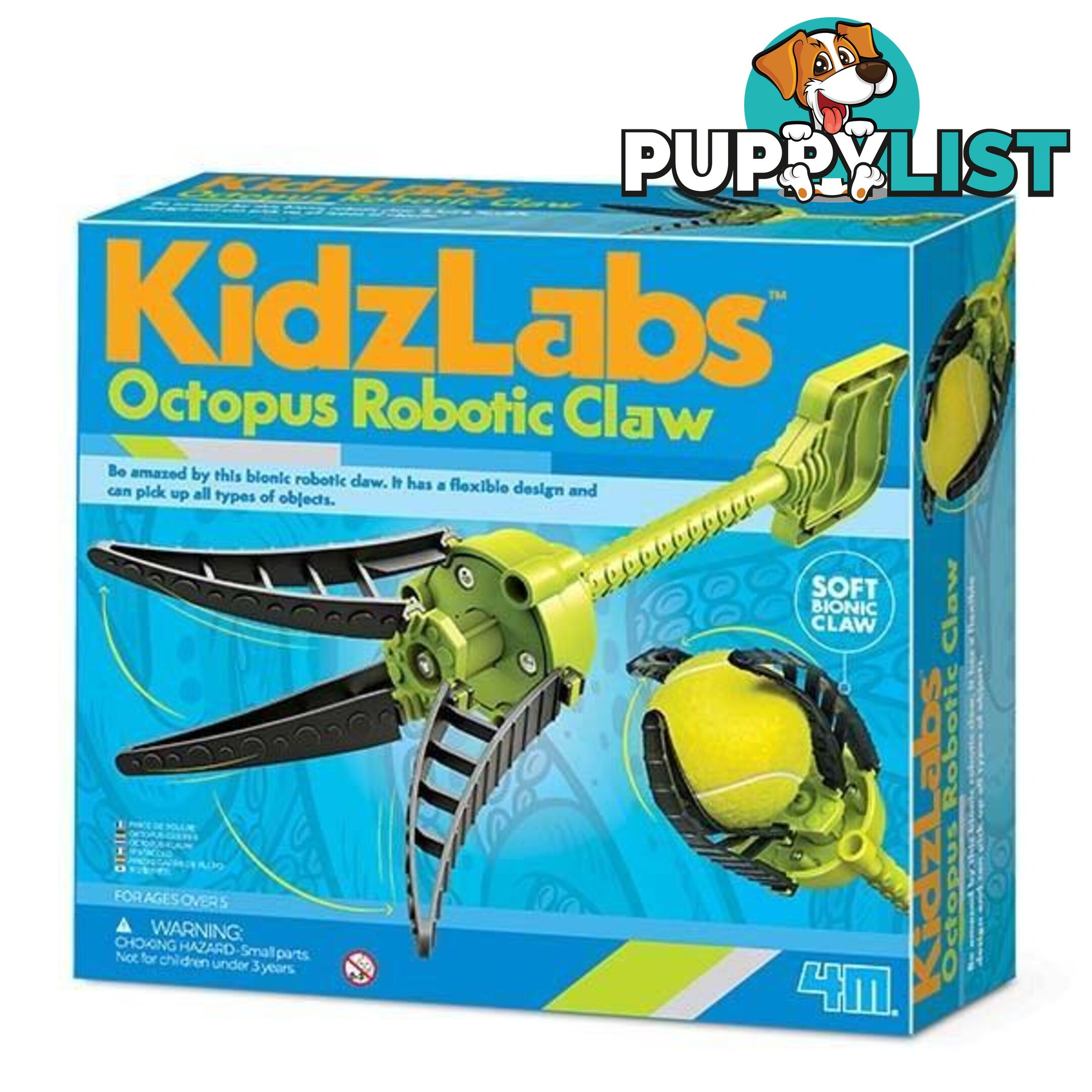 4m - Kidzlabs - Octopus Robotic Claw Jpfsg3434 - 4893156034342