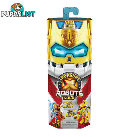 Treasure X Robots Gold Series 9 Treasure Bot - Mj41694 - 630996416808