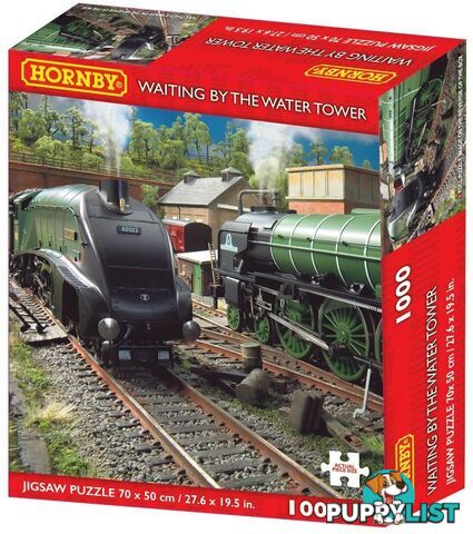 Holdson - Hornby Collection - Waiting By The Water Tower - Jigsaw Puzzle 1000 Pieces - Jdhol331654 - 5060337331654