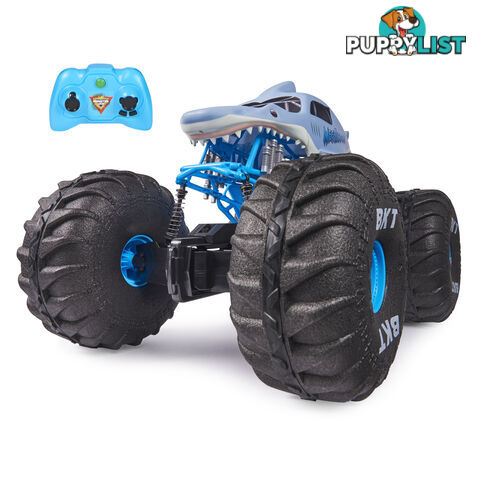 Monster Jam  - Official Mega Megalodon All-terrain Remote Control Monster Truck 1:6 Scale - Si6064929 - 778988344521