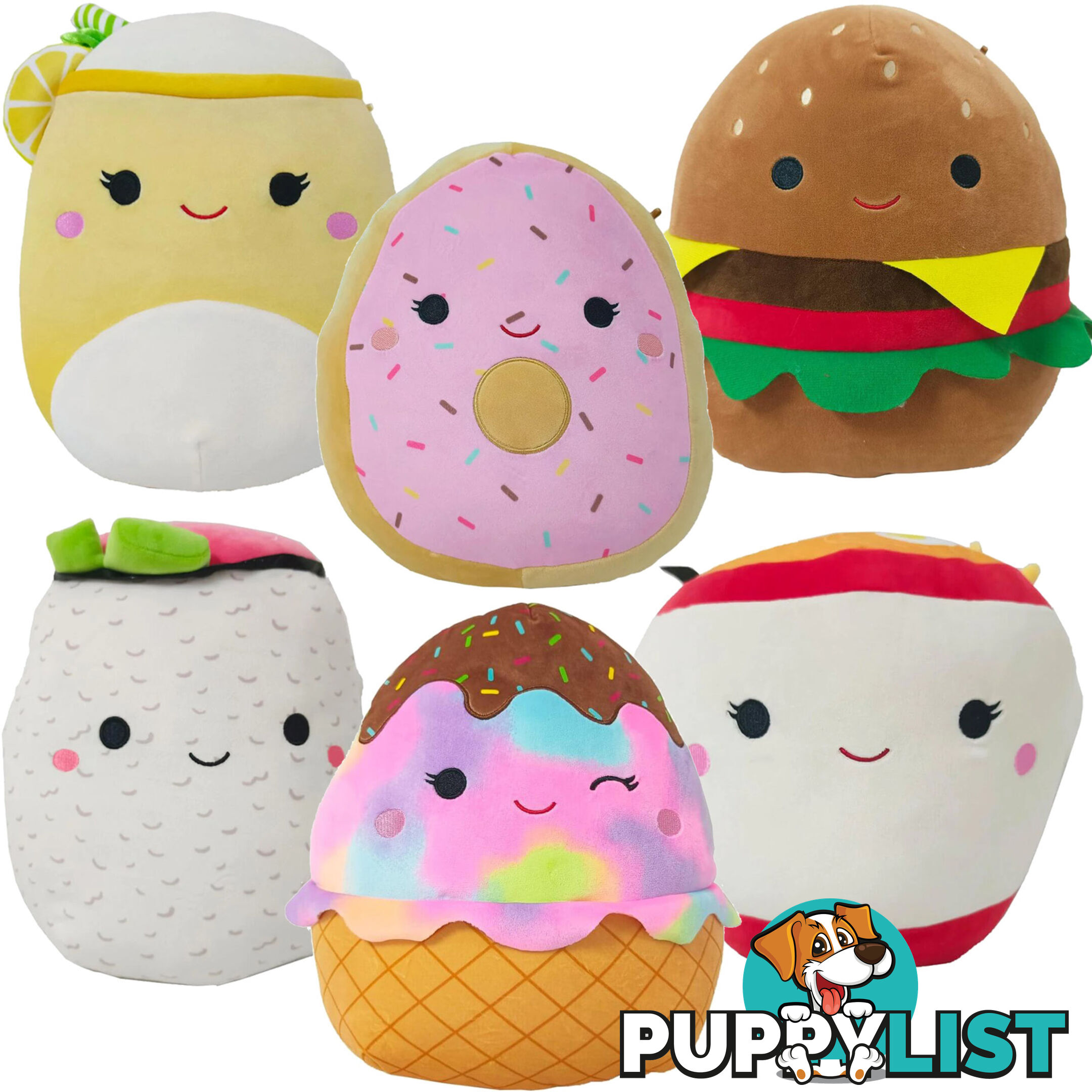 Squishmallows - Plush 14" Snack Squad Assorted Styles SQ2214ASTS - 734689251254