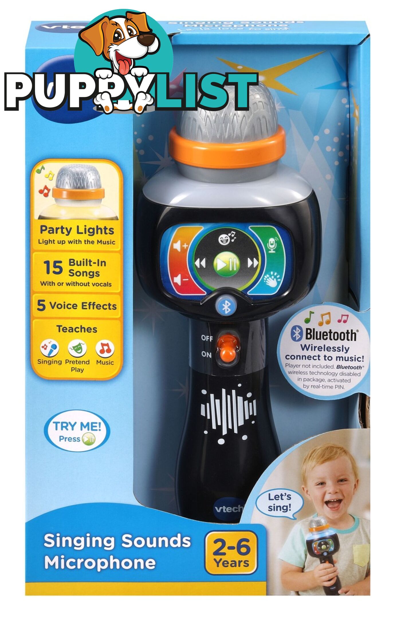 Vtech - Singing Sounds Microphone Tn80551003006 - 3417765510038