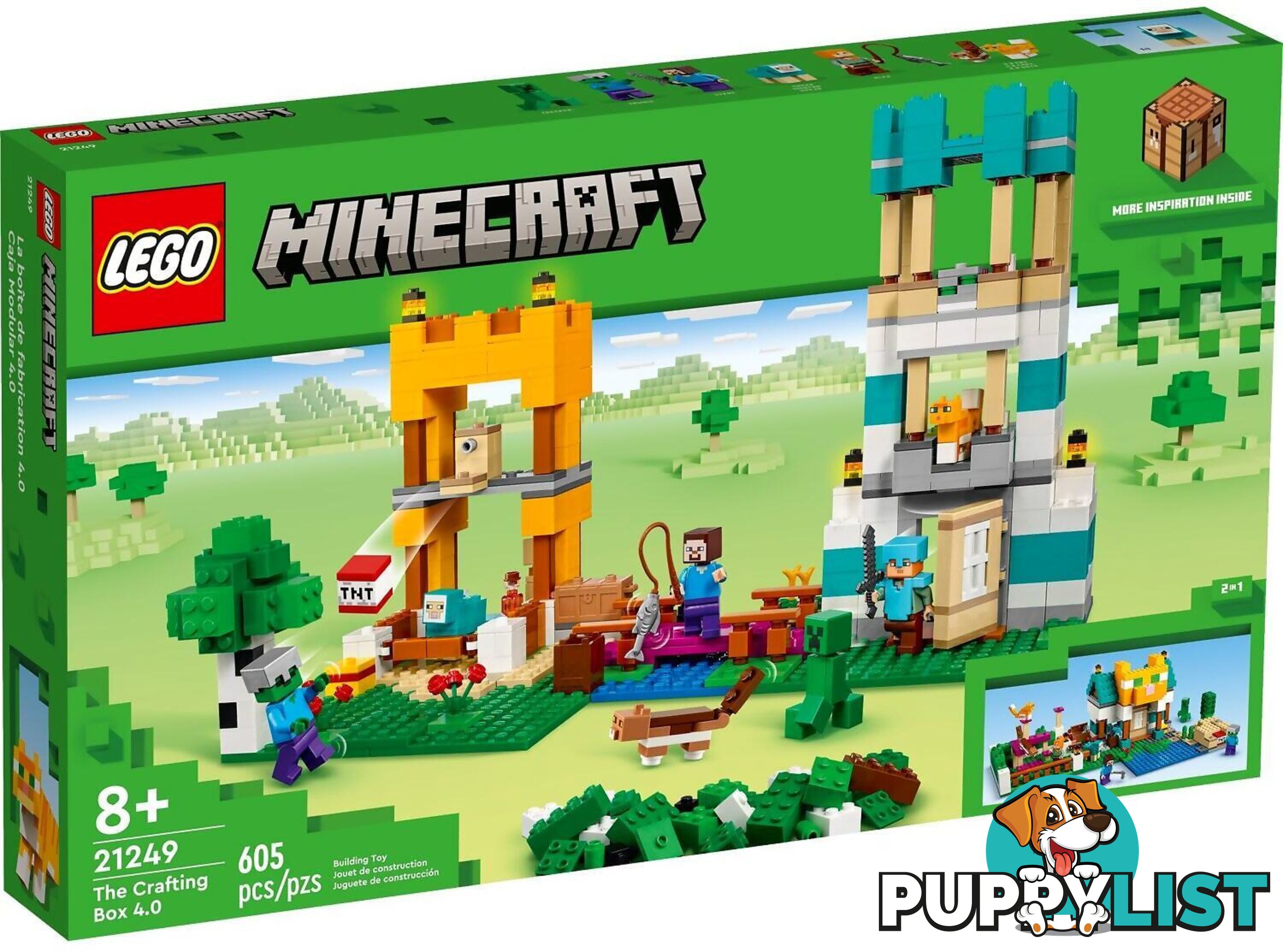 LEGO 21249 The Crafting Box 4.0 - Minecraft - 5702017415840