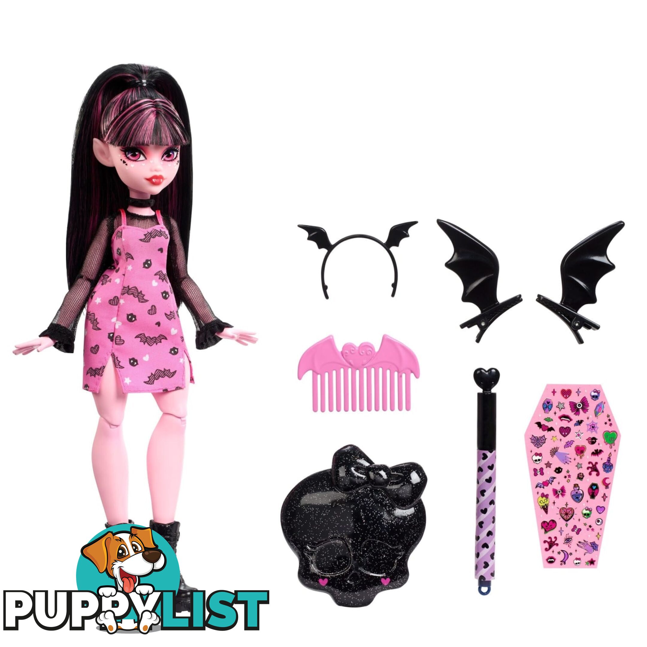 Monster High - Playset Draculaura Gore-ganizer - Mahjh64 - 194735086481