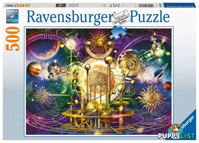 Ravensburger - Golden Solar System Jigsaw Puzzle 500pc - Mdrb16981 - 4005556169818